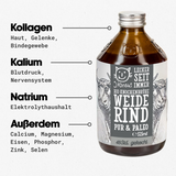 Bio Knochenbrühe Weiderind Pur & Paleo 525ml