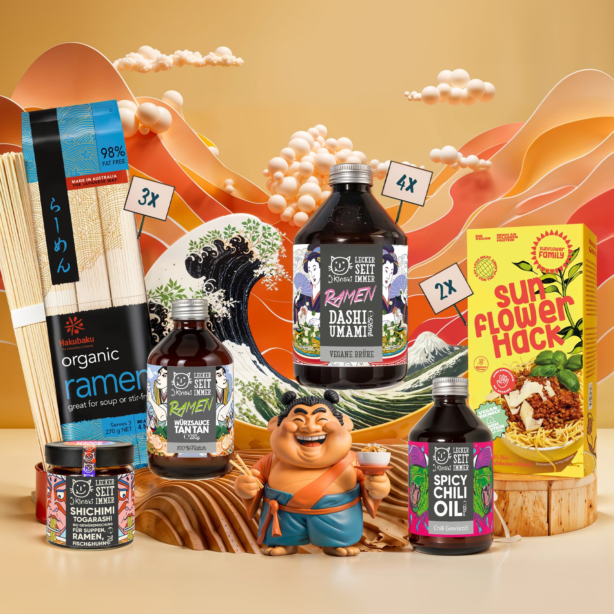 Vegane Bio TanTan Ramen Box